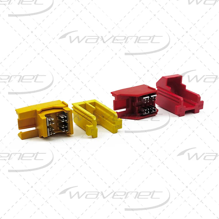 WAVENET Replacement Cut Modules & Bases for Jack4Pair Termination Tool