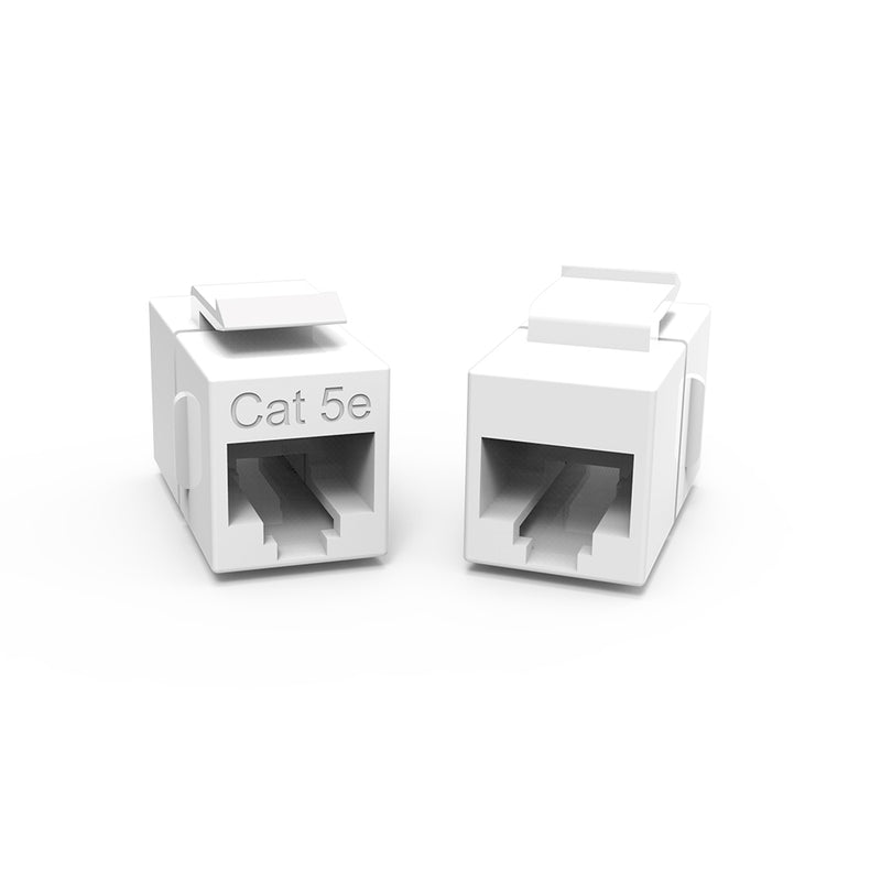 Cat. 5E Inline Coupler w/ Keystone Latch