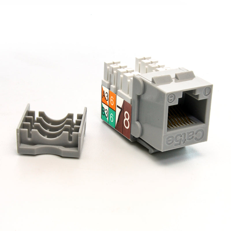 Cat.5E RJ45 110 Type Keystone Jack Vertical