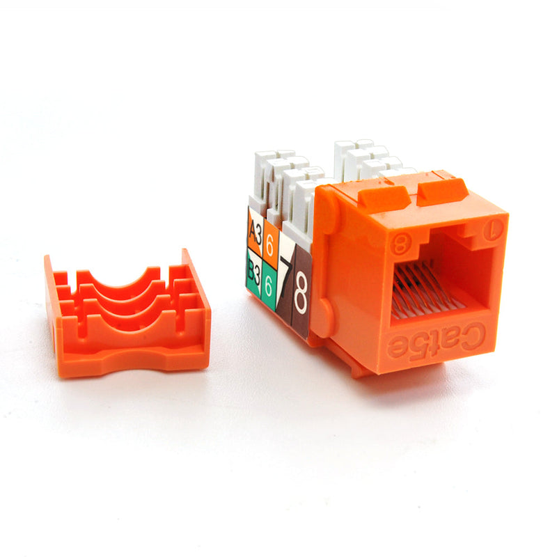 Cat.5E RJ45 110 Type Keystone Jack Vertical