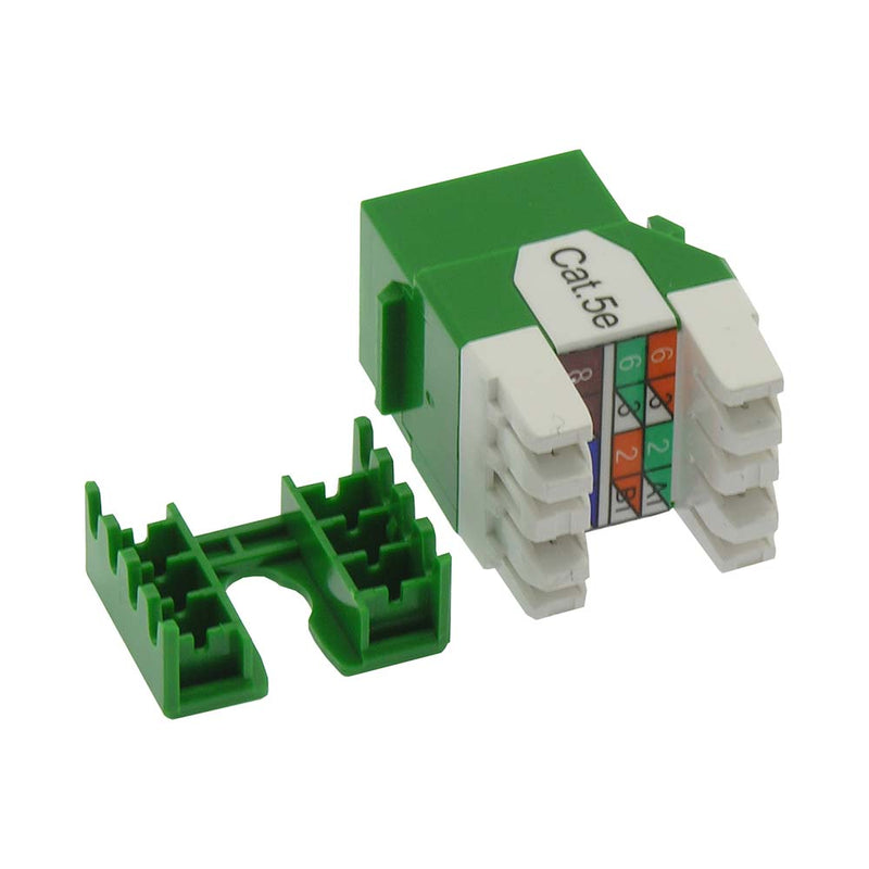 Cat.5E RJ45 110 Type 180° Keystone Jack