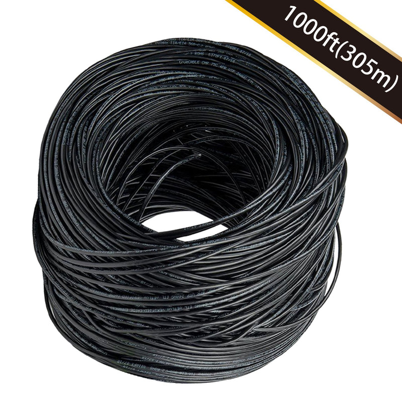 1000 Foot Cat.5e UTP 24AWG - Solid - CMR Bulk Cable, UL Listed