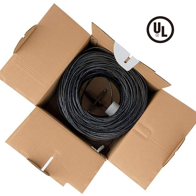 1000 Foot Cat.5e UTP 24AWG - Solid - CMR Bulk Cable, UL Listed