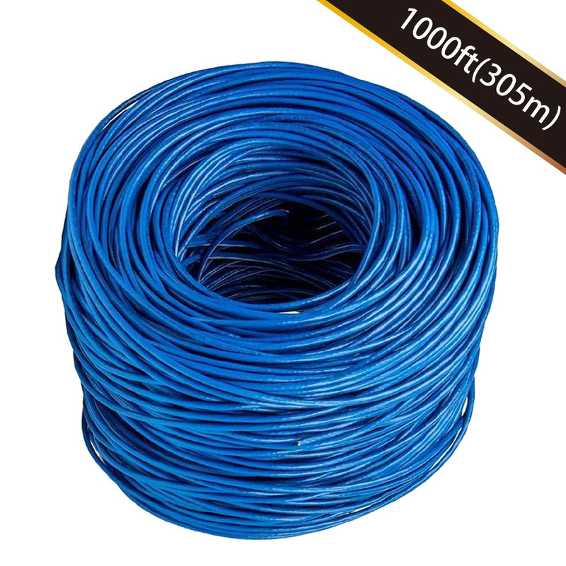 1000 Foot Cat.5e UTP 24AWG - Solid - CMR Bulk Cable, UL Listed