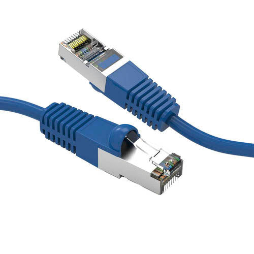 1 Foot Cat5E Shielded (FTP) Ethernet Network Booted Cable