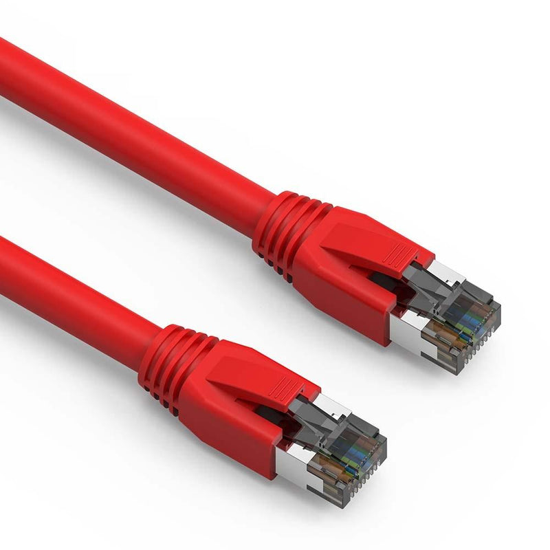 0.5 Foot Cat.8 S/ FTP Ethernet Network Cable 24 AWG