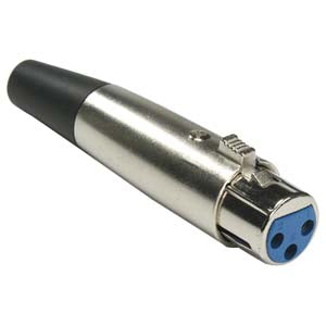 3 pin XLR Female Microphone Connector