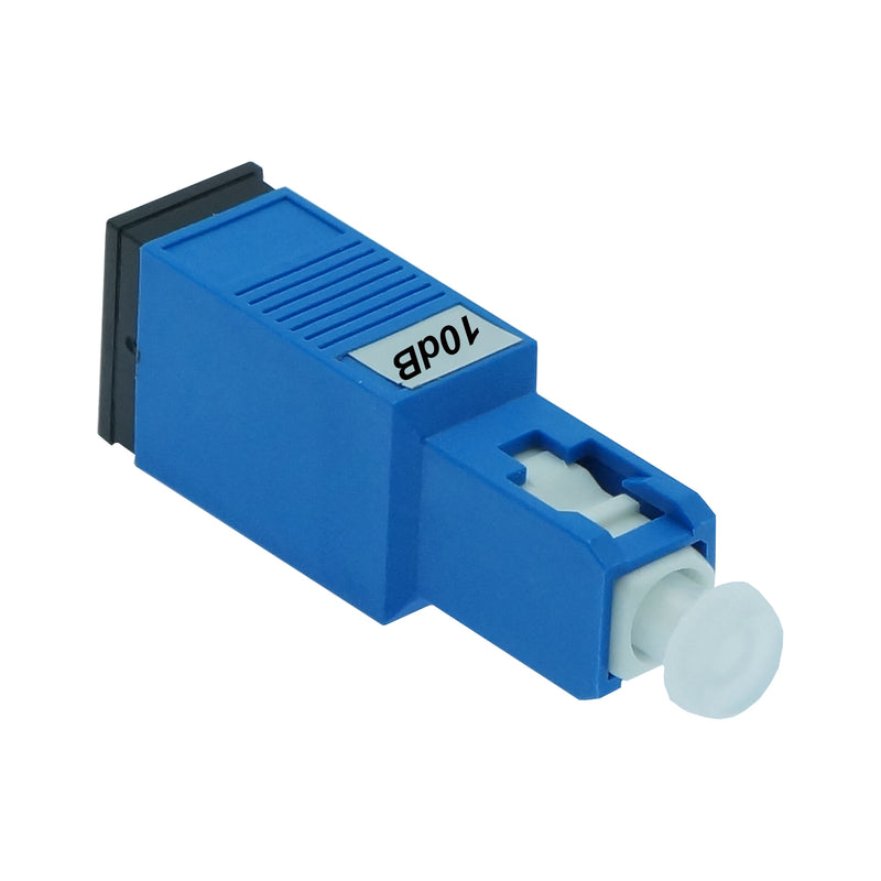 SC - UPC Single Mode Attenuator Male to Female 10dB Plastic Blue