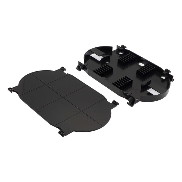 12/24 Fiber Classic Fusion Tray Black