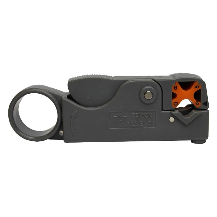ROTARY COAXIAL CABLE STRIPPER for LMR-195, RG58, RG-6, RG-62 Eclipse part: 200-004