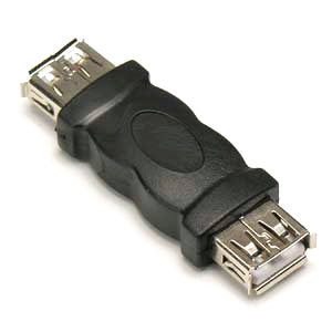 USB A Female/Female Gender Changer