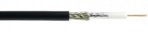 1000 Foot Low Loss FR 195 Coaxial Cable. LMR-195 Equivalent Coaxial Cable - Black