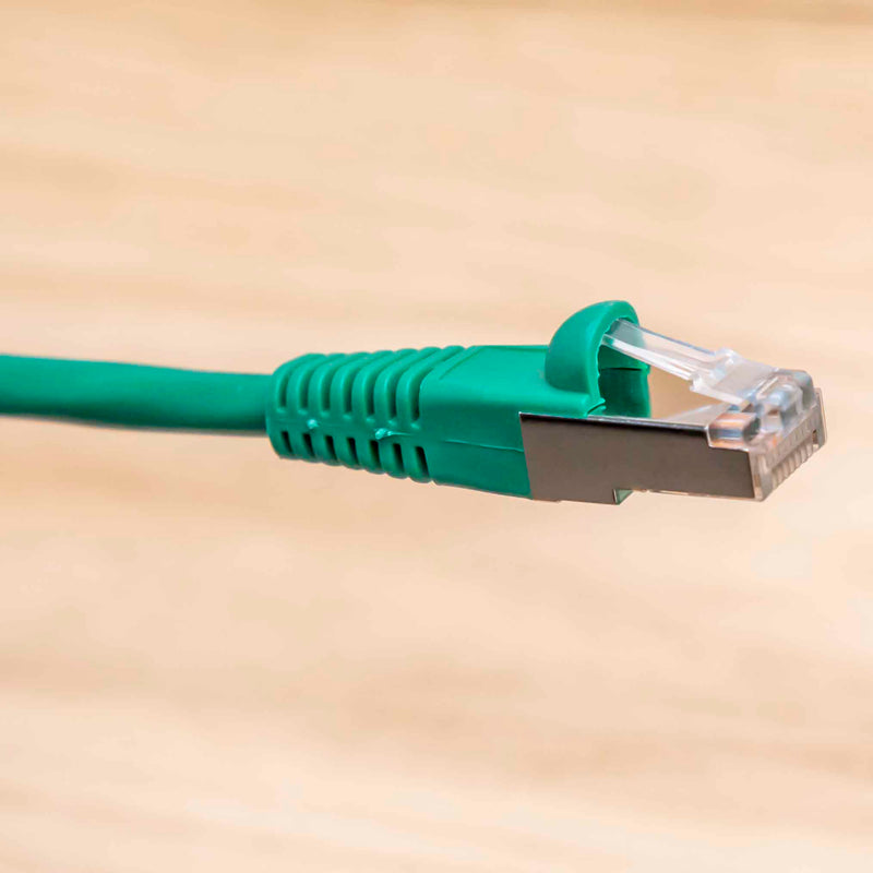 0.5 Foot Cat6 Shielded (SSTP) Ethernet Network Booted Cable