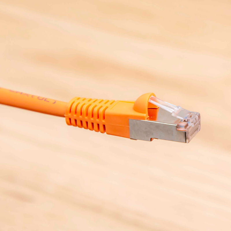 0.5 Foot Cat6 Shielded (SSTP) Ethernet Network Booted Cable