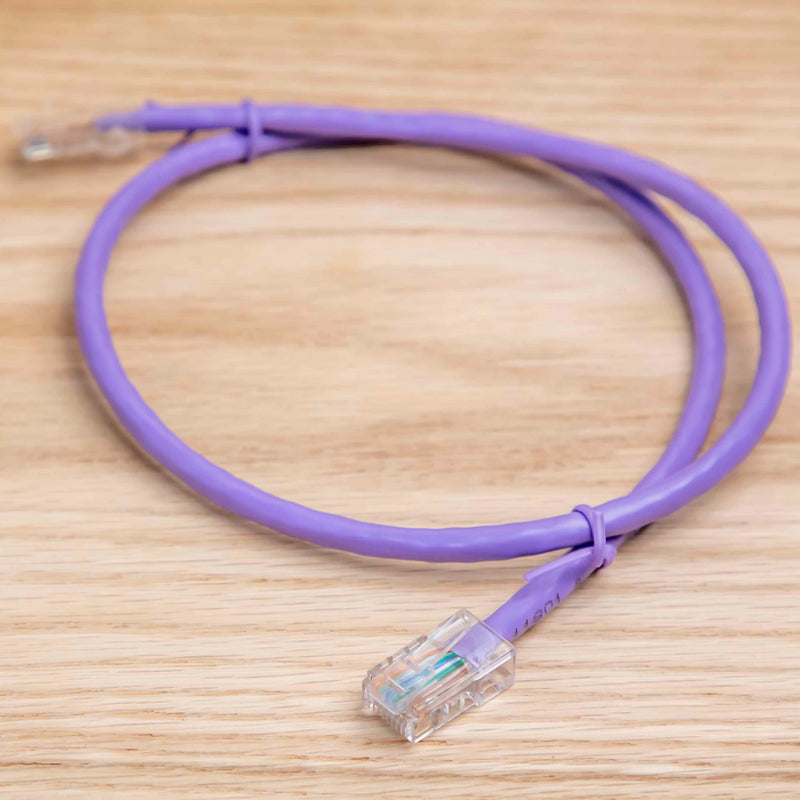 2 Foot Cat5E UTP Ethernet Network Non Booted Cable