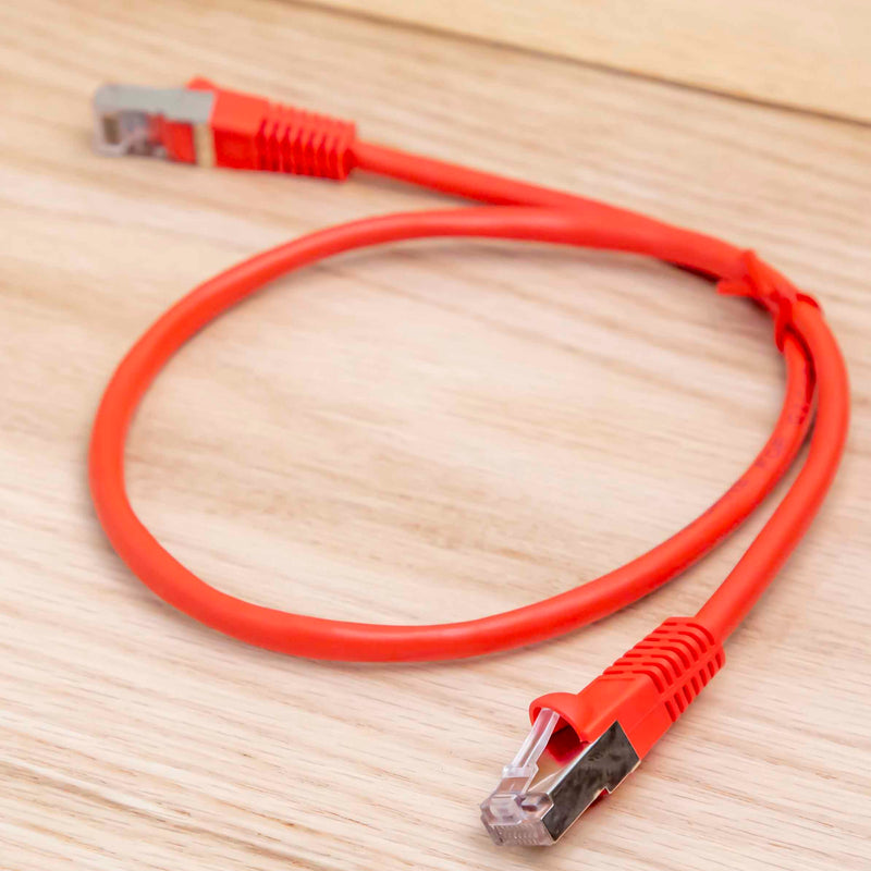 1 Foot Cat6 Shielded (SSTP) Ethernet Network Booted Cable